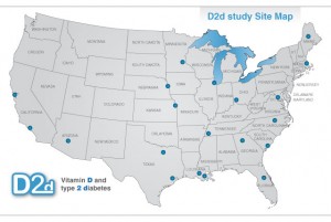 D2d study Site Map